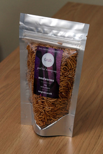 EatGrub.co.uk freezedried mealworms packet